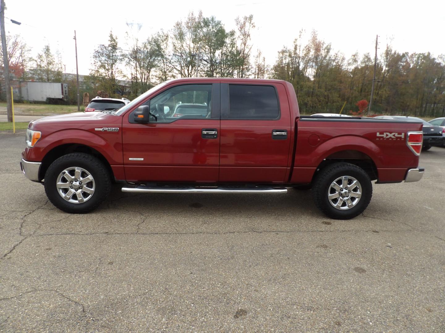 2014 Sunset Pearl /Tan Ford F-150 (1FTFW1ET0EK) , located at 401 First NE, Bearden, AR, 71720, (870) 687-3414, 33.726528, -92.611519 - Photo#1